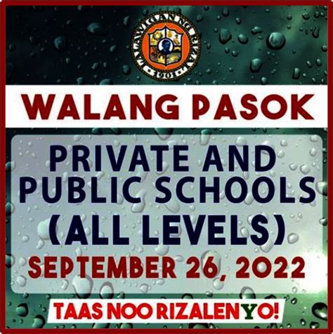 antipolo class suspension today|Rizal province suspends classes in all levels on Sept. 26 .